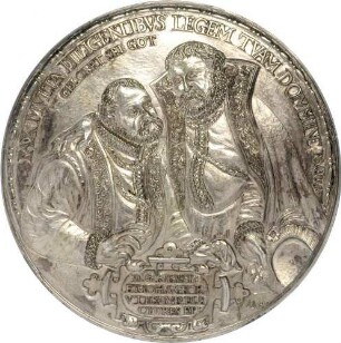 Kurfürst August und Kurfürst Johann Georg - Einführung der Konkordienformel