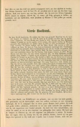 Vierde hoofdstuk. De heer Hurdt beschreven ...