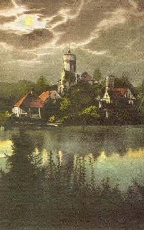 Postkarte, Lagow (Łagów)
