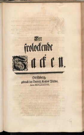 Der frolockende Zacken