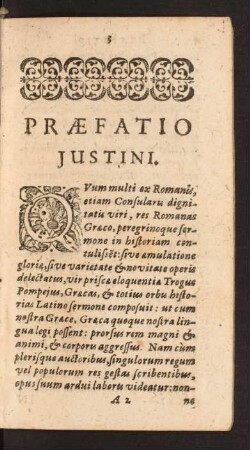 Praefatio Justini.