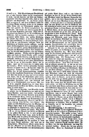Durchdringung, s. Durchbildung