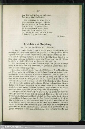 Kriebstein und Rochsburg, zwei Perlen landschaftlicher Schönheit