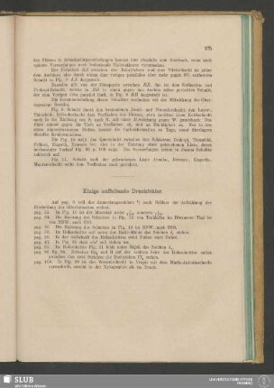 Einige auffallende Druckfehler