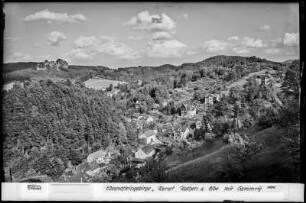 Kurort Rathen an der Elbe mit Gamrig