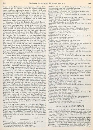 614-618 [Rezension] Radó, Polikárp, Enchiridion liturgicum