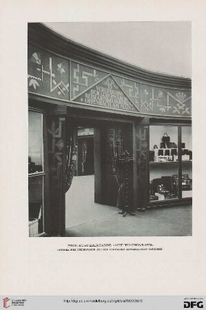 Die Offenbacher Lederware auf der deutschen Gewerbeschau München 1922