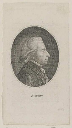 Bildnis des Emmanuel Sieyes