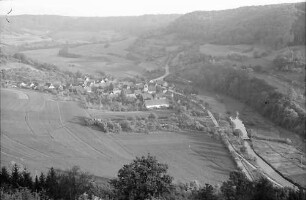 Langenburg: Blick in das Jagsttal