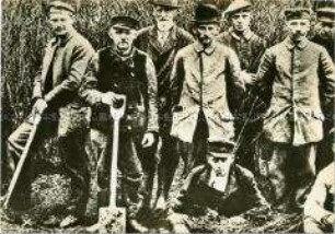 Ernst Thälmann als Arbeiter in Hamburg