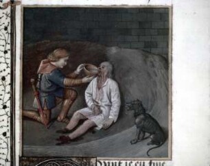 Des cas des nobles hommes et femmes — Der Philosoph Callisthenes, Folio 131recto