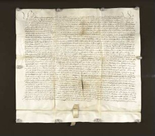 1605 Sept. 29. Stadtobligation über 2000 Thaler vom Dekan der Kirche St. Johann in Minden (bezahlt 1622).