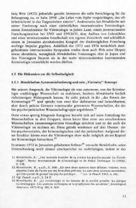 1.5 Die Diskussion um die Selbständigkeit