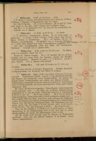 Spiele [8° Cod. Ms. philos. 85 - 8° Cod. Ms. philos. 86]
