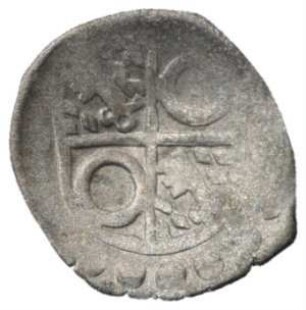 Münze, Pfennig (einseitig), Pfennig (Schüsselpfennig), 1552 - 1580
