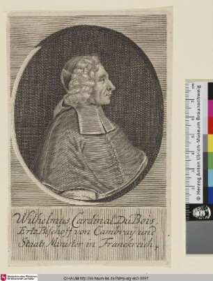 Wilhelmus Cardinal DuBois [Guillaume Dubois]