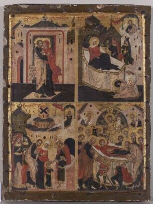 Vier Szenen aus dem Leben Mariae