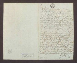Erbbestandsbrief über das zur Pflege Schönau gehörige große Münch- und Teidinger Hofgut zu Edingen.