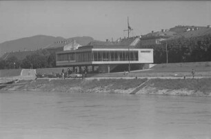 Linz: Hafenbahnhof, Anlegestelle