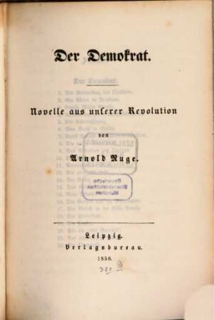 Der Demokrat