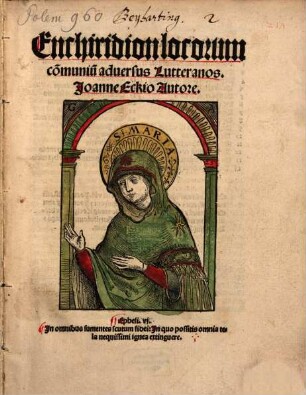 Enchiridion locorum com[m]uniu[m] aduersus Lutteranos