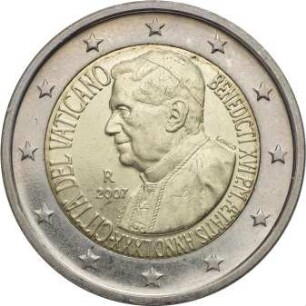 Münze, 2 Euro, 2007