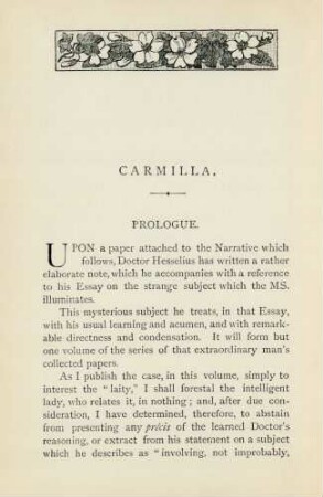 Prologue