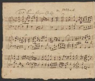 Komm heiliger Geist; org/clavier; G-Dur; H 336.5; Wq n.v. 20 (Kast)