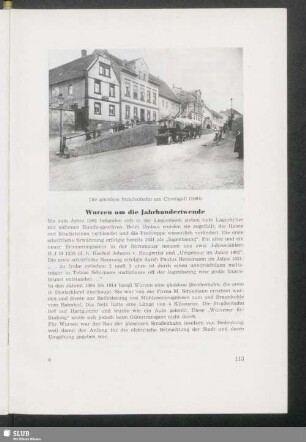 Wurzen um die Jahrhundertwende