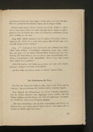 Die Erstürmung des Forts