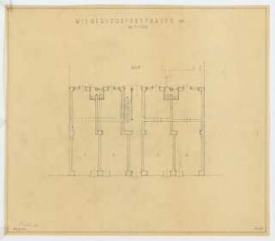Wohn- und Geschäftshaus Wilmersdorfer Straße 116-117, Berlin-Charlottenburg: Grundriss Kellergeschoss (?) 1:100