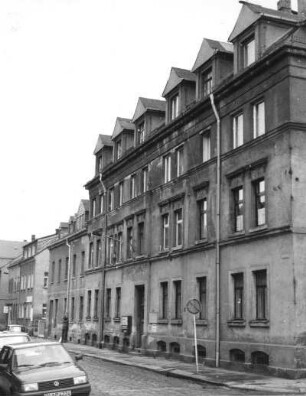 Aue, Rudolf-Breitscheid-Straße 49. Wohnhaus. Straßenansicht