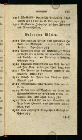 111-114, Gebundene Bücher.