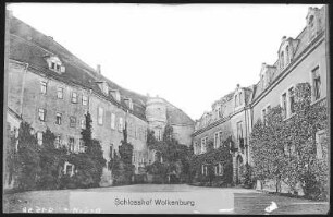 Wolkenburg. Schlosshof