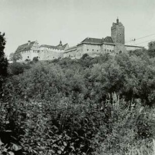 Burg und Schloss Allstedt, Ansicht von Südwesten