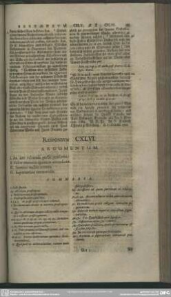 Responsum CXLVI.