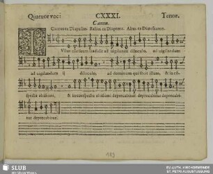 CXXXI. Justus cor suum tradidit