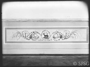 Berlin, Schloss Charlottenburg, Neuer Flügel, Schlafzimmer der Königin Luise; R. 347, Paneelmalerei.