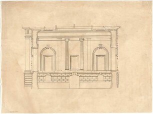 Röhrer, Karl; Unidentifizierte Gebäude - Häuserwand (Ansicht)