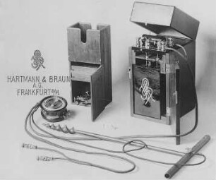 Blitzableiter-Prüfapparat, Hartmann & Braun : Technikgeschichte | Physik | Elektrizität | Elektrische Meßinstrumente