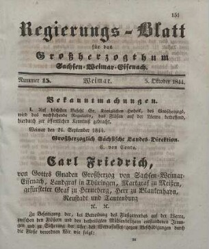 Nr. 15 : 5. Oktober 1844