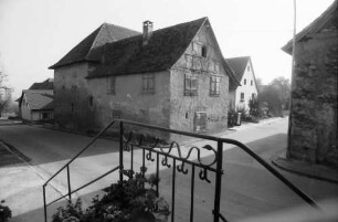 Blansingen: verputzter Fachwerkbau