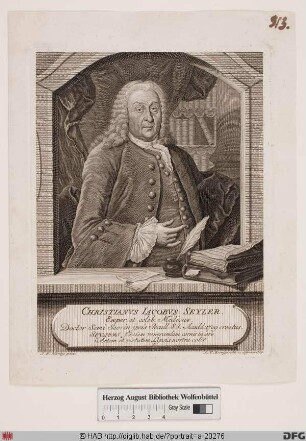 Bildnis Christian Jacob Seyler