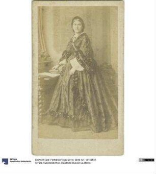Porträt der Frau Meyer