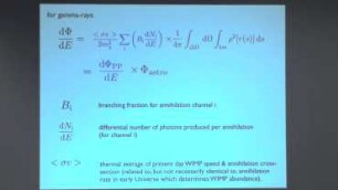 Master class with Anne Green: Detecting dark matter