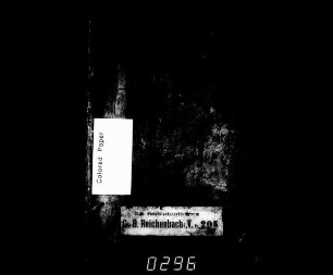 Gerichtshandelsbuch für die Stadt Reichenbach (bei Zwickau), Bd. 13