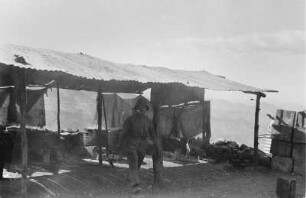 Im Simien Gebirge bei Debark : Hütte im Simien Gebirge in der Nähe von Debark.