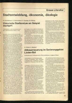Graue Literatur