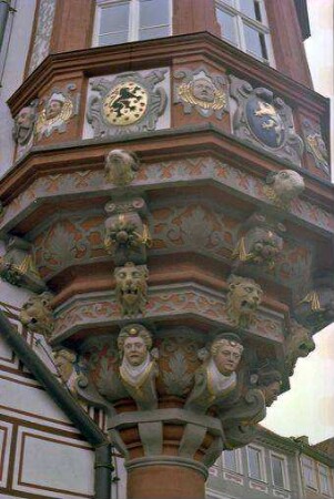 Coburg: Erker am Stadthaus