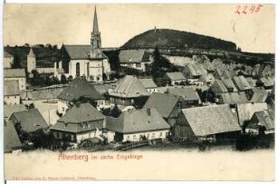 Altenberg im sächsischen Erzgebirge : Altenberg. Blick auf Altenberg